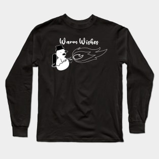 Christmas warm wishes Long Sleeve T-Shirt